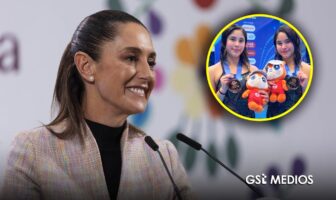 Claudia Sheinbaum felicita a las gemelas que ganaron bronce en Mundial de Clavados