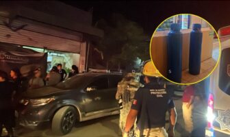 Se registró explosión de un tanque de gas en Bahía de Banderas
