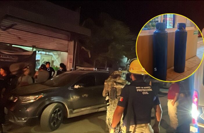 Se registró explosión de un tanque de gas en Bahía de Banderas