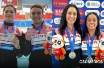 Clavadistas mexicanos se cuelgan medalla de plata en el Campeonato Mundial de Deportes Acuáticos