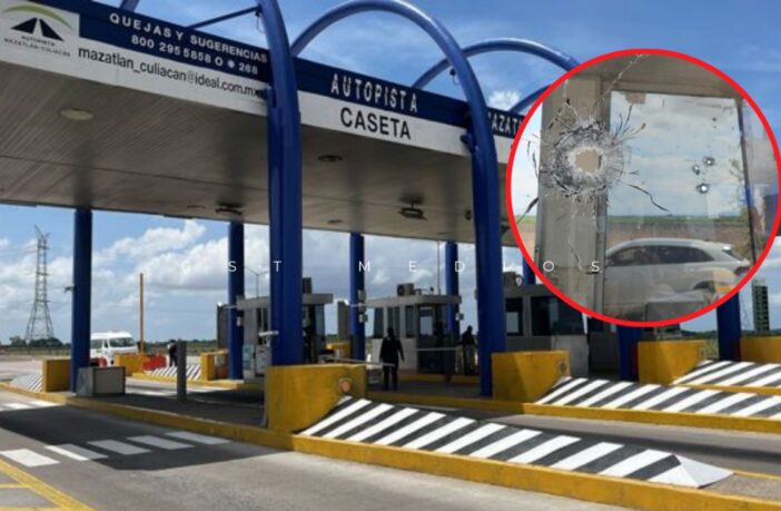 Atraco en caseta de cobro de Culiacán