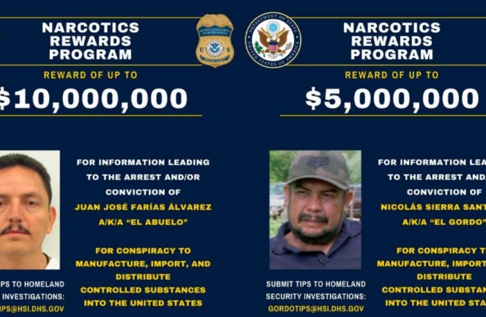 Noticias de Puerto Vallarta | NotiespacioPV | EU ofrece recompensa de 26 millones de dólares por cinco integrantes de "Cárteles Unidos