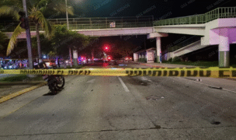 Motociclista pierde la vida tras choque a la altura del puente de 'los milagros'