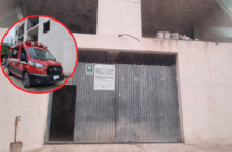 Albañil cae desde segundo piso en obra de Los Sauces; sufre fractura y es hospitalizado