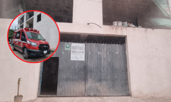 Albañil cae desde segundo piso en obra de Los Sauces; sufre fractura y es hospitalizado