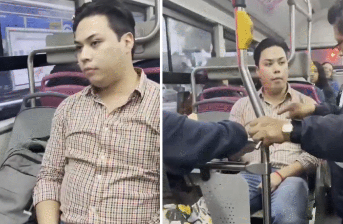 #LordTrolebús: Joven paga doble boleto para su mochila y se niega a ceder asiento en CDMX