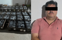 Autoridades interceptan tractocamión que transportaban mil 201 paquetes de cocaína en Sonora