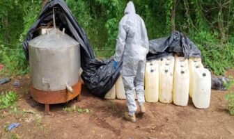 Se desmantela laboratorios de metanfetamina y plantío de marihuana en Sinaloa Se desmantela laboratorios de metanfetamina y plantío de marihuana en Sinaloa