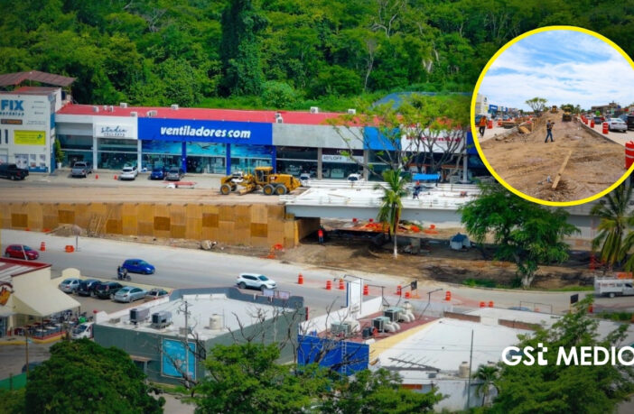 Notiespacio PV | Nodo Vial Las Juntas cuenta con 90% de avance; prevén inauguración en septiembre