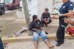 Motociclista resulta lesionado tras choque con camioneta en Lomas del Coapinole