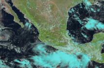 Este domingo se formó la tormenta tropical Narda en el Pacífico