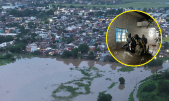 Río San Pedro y Acaponeta provocan inundaciones en varias colonias