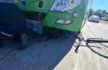 Notiespacio PV | Camión de transporte público arrolla a ciclista