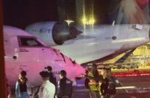 Aviones de Delta chocan en Nueva York; hay un herido y daños considerables