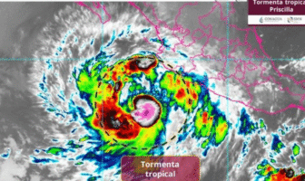 Continuarán lluvias intensas en Jalisco, Colima y Guerrero por tormenta tropical Priscilla