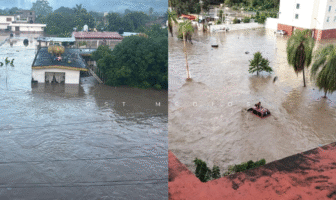 Severas inundaciones y un policía muerto es el saldo de las lluvias en Veracruz