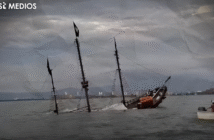 Se hunde La Marigalante, símbolo histórico de Puerto Vallarta