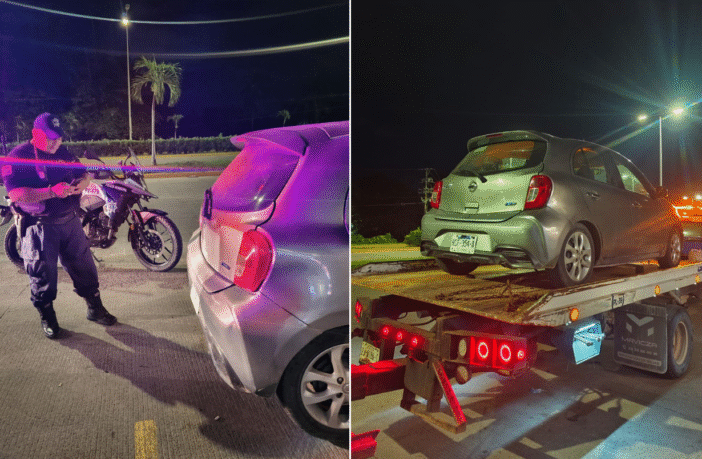 Recuperan vehículo con reporte de robo en la zona hotelera norte de Puerto Vallarta
