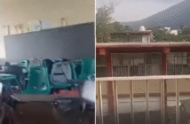 VIDEO: Maestra protege a sus alumnos de primaria durante balacera en Monterrey