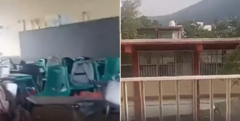 VIDEO: Maestra protege a sus alumnos de primaria durante balacera en Monterrey