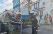 Incendio en clínica de la colonia Fluvial Vallarta moviliza a cuerpos de emergencia
