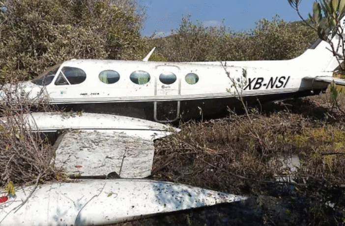 Se desplomó avioneta en La Huerta; piloto sobrevivió al percance