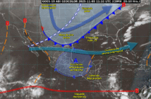 Frente frío número 13 traerá fuertes vientos y descenso de temperatura en Jalisco