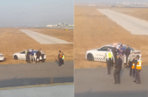 Sujeto ingresa a pista del Aeropuerto de Guadalajara y moviliza a autoridades