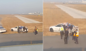 Sujeto ingresa a pista del Aeropuerto de Guadalajara y moviliza a autoridades