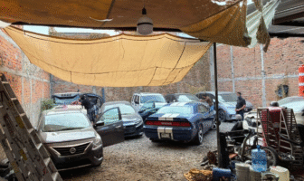 Aseguran finca y 10 vehículos tras denuncia por robo de vehículo en Guadalajara