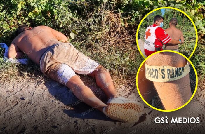 Movilización en Ojo de Agua por presunto fallecido; resultó ser un joven ebrio