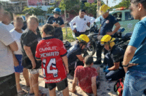 Accidente vial en Lomas de Coapinole deja motociclista lesionado