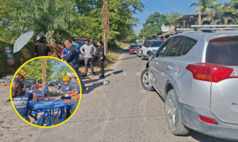 Accidente en La Floresta deja tres lesionados