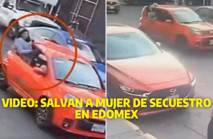 Edomex: Intentan secuestrar a una mujer, pero es salvada por vecinos