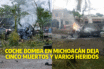 Coche bomba en Michoacán cobra la vida de cinco personas