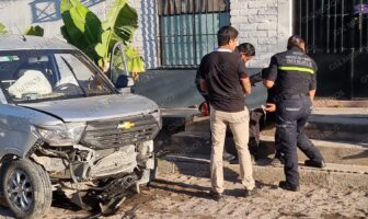 Ebrio conductor provoca accidente vial en Villa de Guadalupe