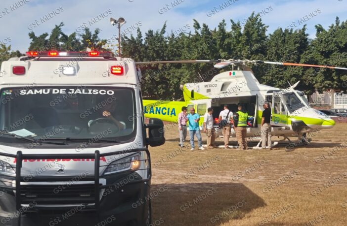 Explosión en Los Portales deja a un hombre grave; será trasladado en helicóptero a Guadalajara