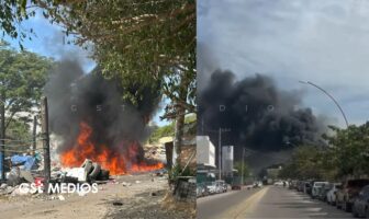 Notiespacio PV | Protección Civil de badeba desmiente explosión de pipa cerca de la Clínica 33 del IMSS