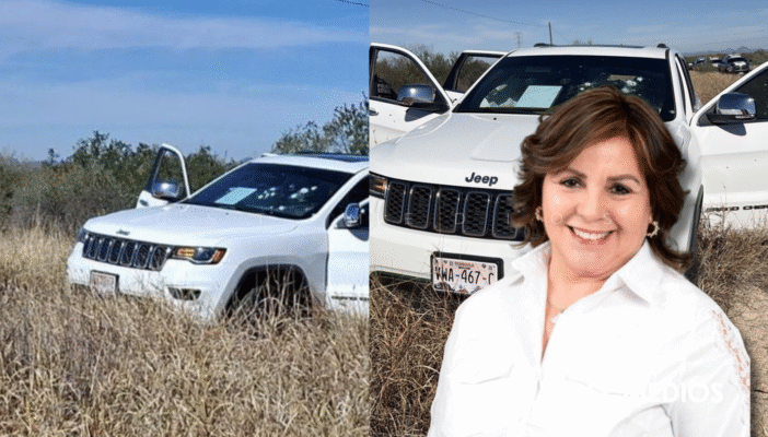 Atacan a balazos a alcaldesa de Bacanora; muere su hijo