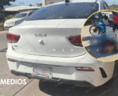 Joven motociclista lesionada tras impactar contra un vehículo en Joyas del Pedregal