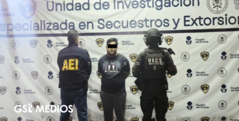 Capturan a presunto líder de una célula dedicada a la extorsión en Zapopan