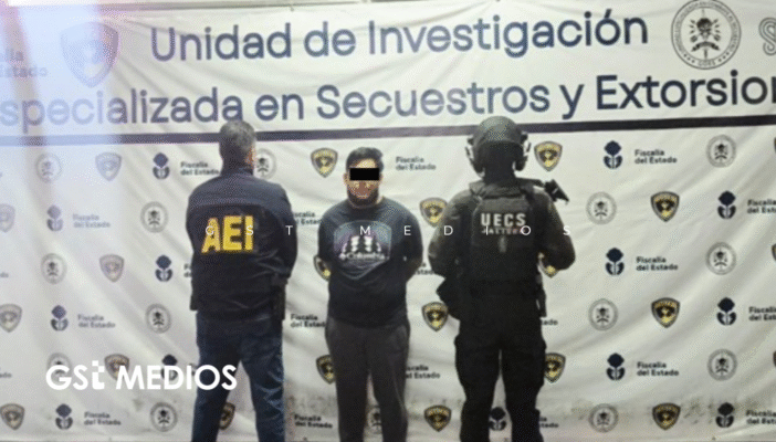 Capturan a presunto líder de una célula dedicada a la extorsión en Zapopan