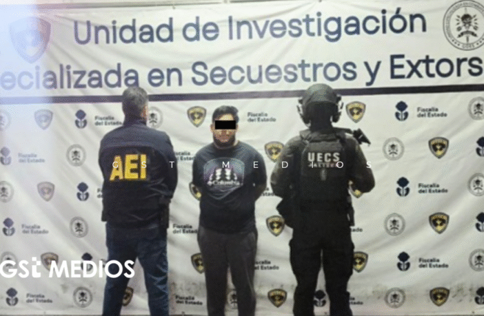 Capturan a presunto líder de una célula dedicada a la extorsión en Zapopan