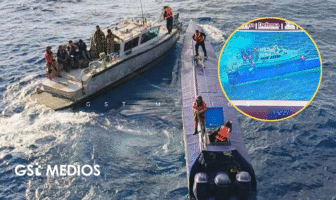 Aseguran semisumergible con 179 bultos de presunta droga en las costas de Colima