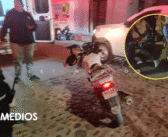 Motociclista arrollado en El Coapinole termina con fractura tras choque con camioneta