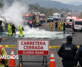 Autopista Tepic–Mazatlán cerrada por derrame de cloro en Rosamorada