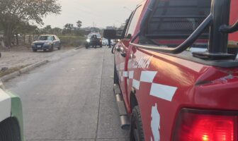 Notiespacio PV | Pareja resulta lesionada tras accidente en motocicleta en Palmar del Progreso