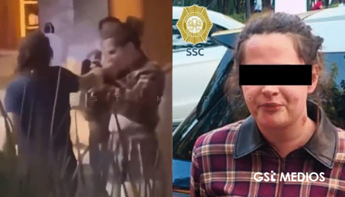 Detienen y liberan a “Lady Naucalpan” tras agredir a ciclista en Polanco