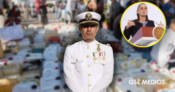 Vicealmirante acusado de huachicol solicita intervención de Sheinbaum