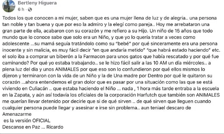 Notiespacio PV | Menor de 15 años es asesinado "por error" en Culiacán